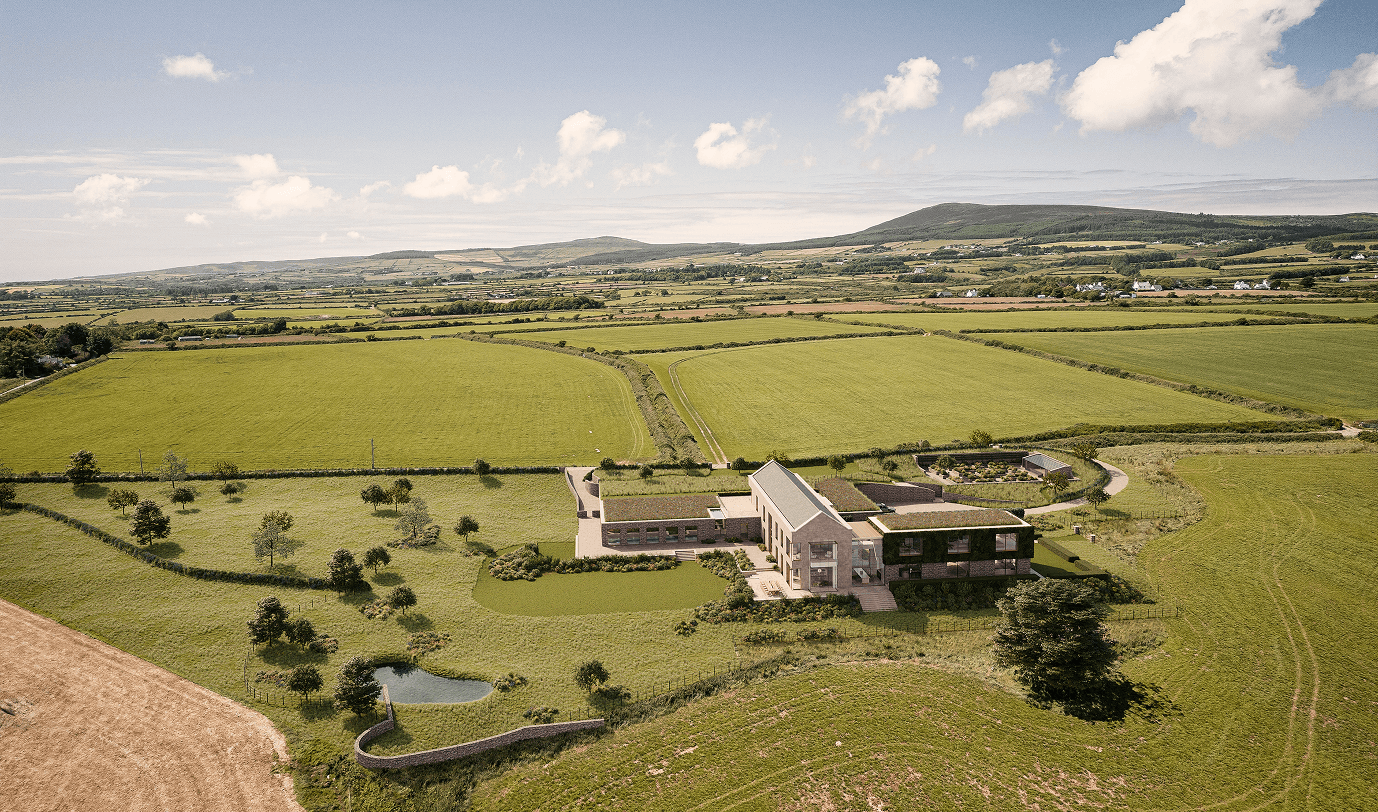 Exterior view of Ballacroak at dusk